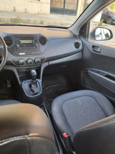 هيونداي جراند I10 2015 جي ال فضي أوتوماتيك — مستعملة - 2