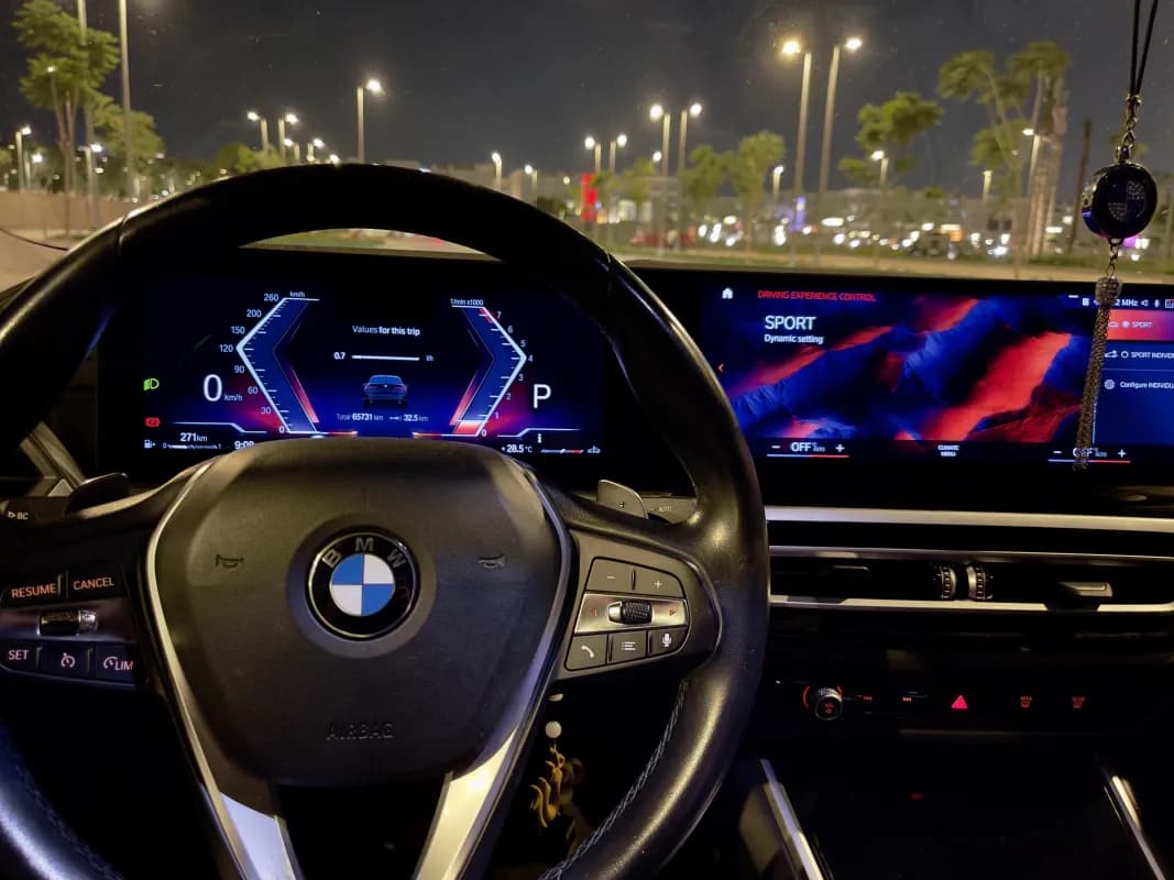 بي ام دبليو 420i 2024 M-Sport  أسود أوتوماتيك — مستعملة