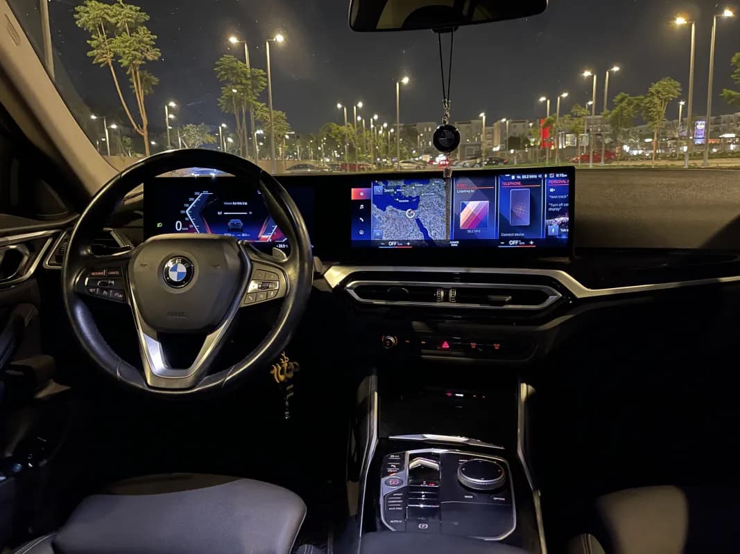 بي ام دبليو 420i 2024 M-Sport  أسود أوتوماتيك — مستعملة