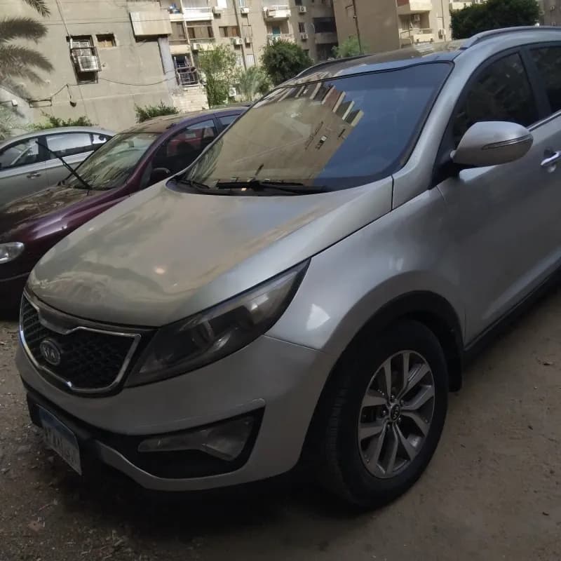 كيا سبورتاج 2015 بيز لاين فضي أوتوماتيك — مستعملة