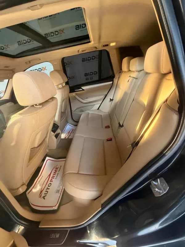 بي ام دبليو X3 2015 اكس درايف أسود أوتوماتيك — مستعملة