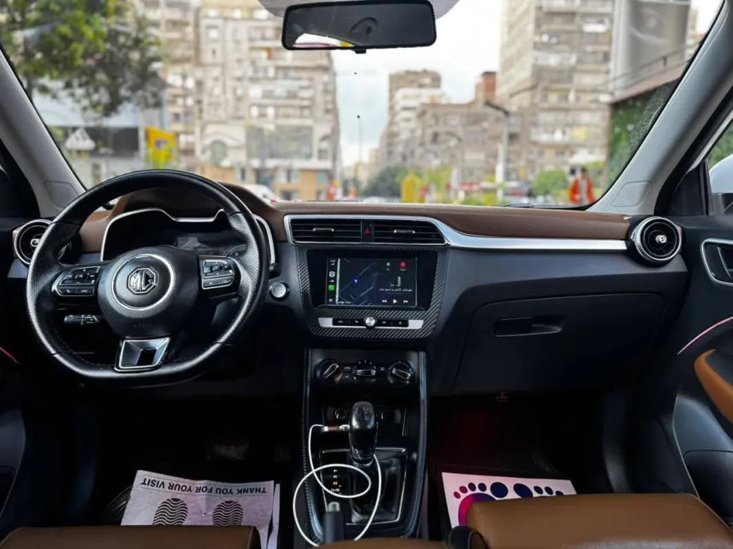 ام جي زد اس 2023 Comfort أبيض أوتوماتيك — مستعملة