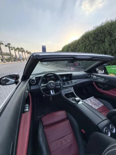  مرسيدس بنز  اي 200 كوبيه كابورليه 2022 فولي لوديد أسود أوتوماتيك — مستعملة - 2