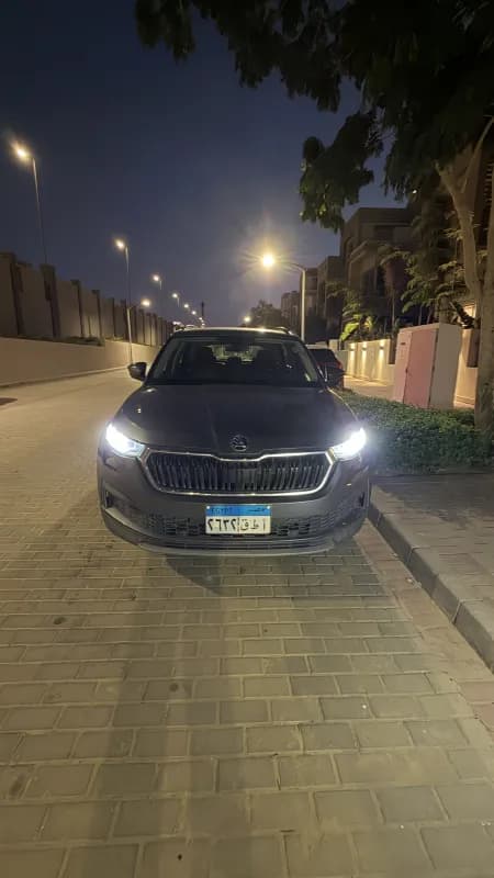 Skoda KODIAQ 2023 Loft Cement Gray Automatic — Used