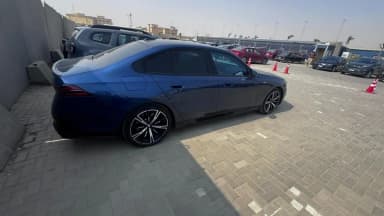 BMW 520i 2025 M Sport Fiord Blue Automatic — Used - 3