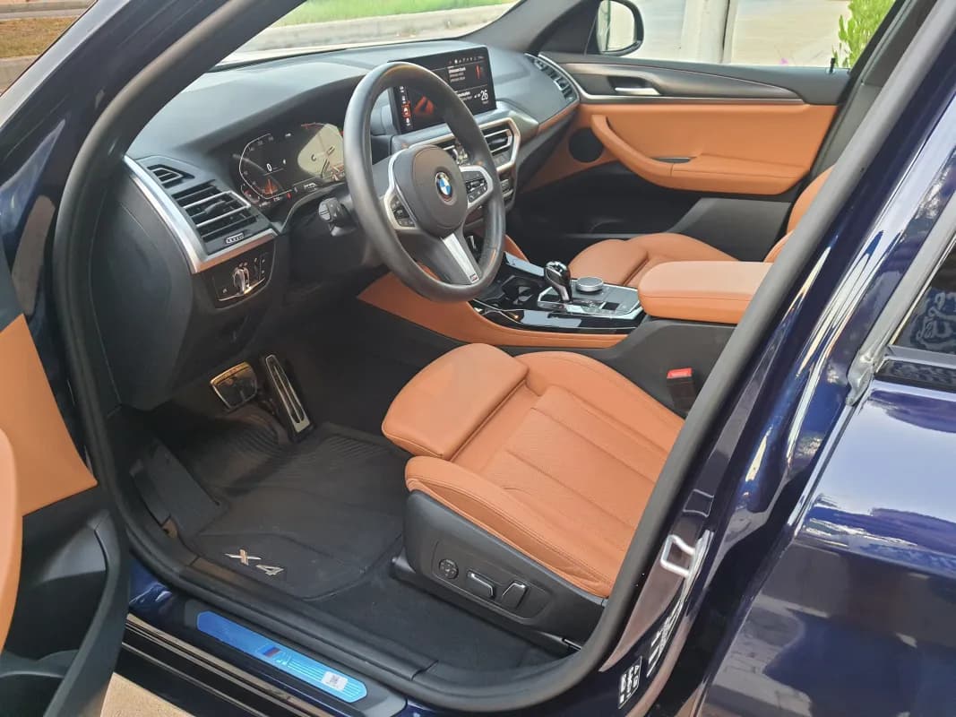 BMW X4 2025 M sport Blue Automatic — Used