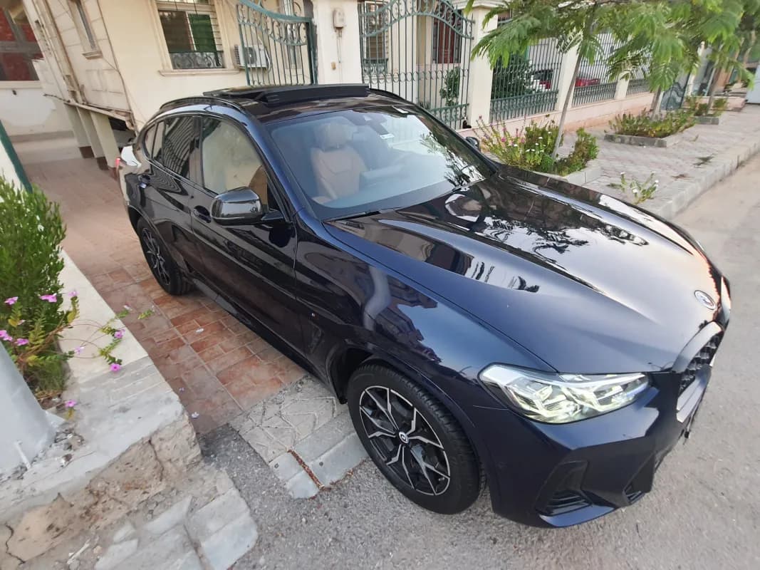 BMW X4 2025 M sport Blue Automatic — Used