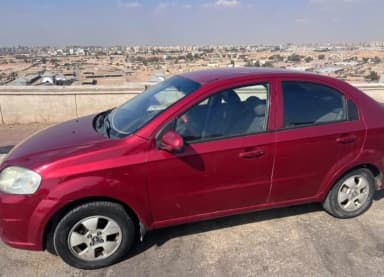 Chevrolet Aveo 2010 Baseline Red Manual — Used - 2