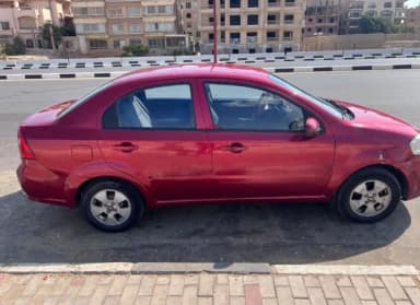 Chevrolet Aveo 2010 Baseline Red Manual — Used - 3