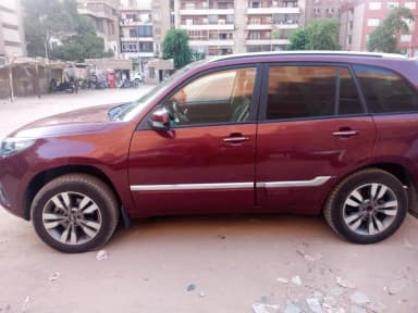 Chery Tiggo 3 2022 A/T Tinted Glass FL Darkred Automatic — Used - 3