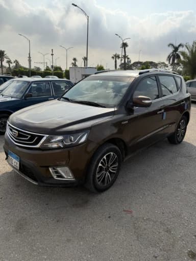 جيلي امجراند اكس 7 2019 لاكشري بني أوتوماتيك — مستعملة - 2