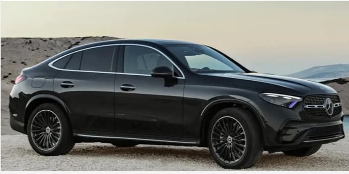 Mercedes-Benz GLC 200 COUPE 2024 اي ام جي فولي لوديد أسود أوتوماتيك — جديدة - 1