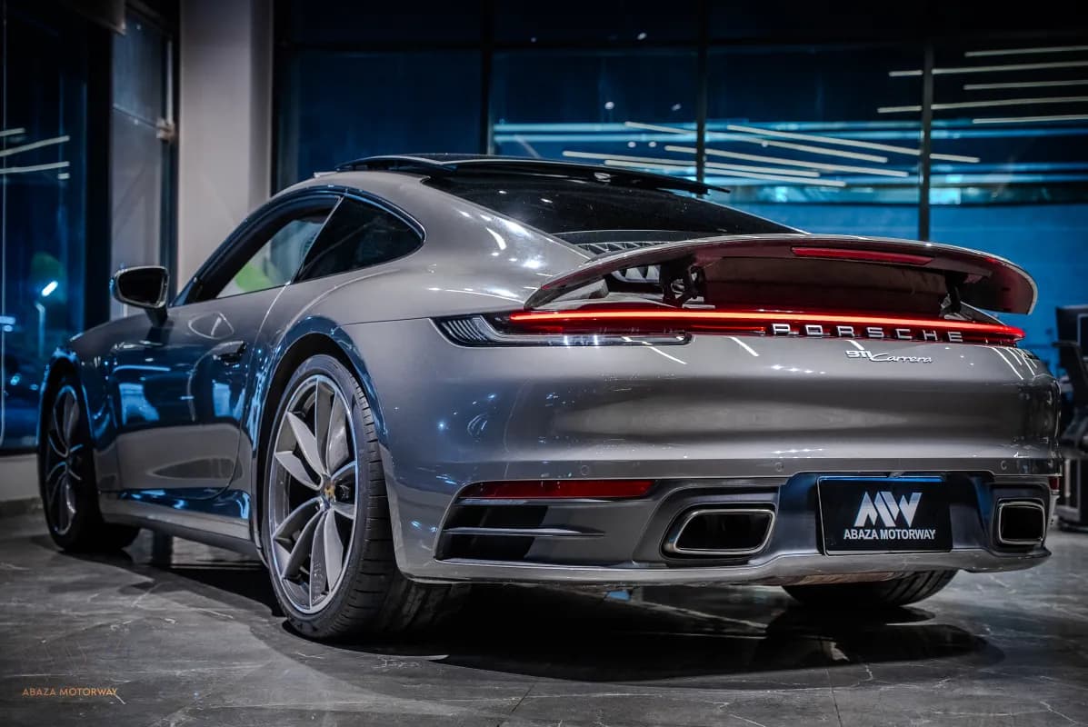 بورش 911 2020 تربو كوبيه رمادي أوتوماتيك — مستعملة