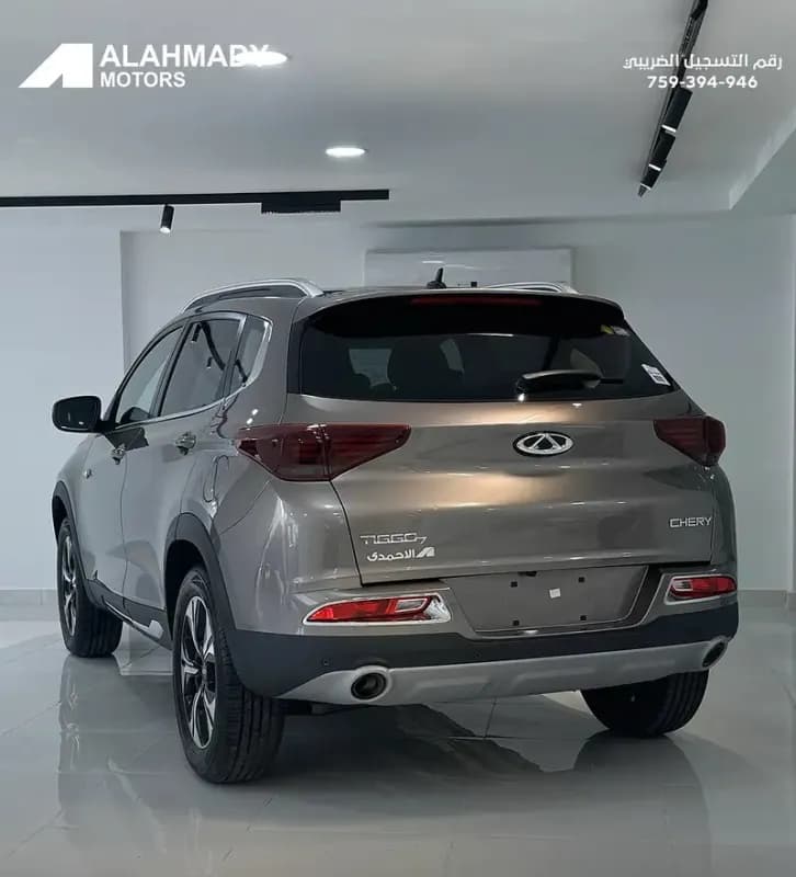 شيري تيجو 7 2026 لاكشري فضي أوتوماتيك — جديدة