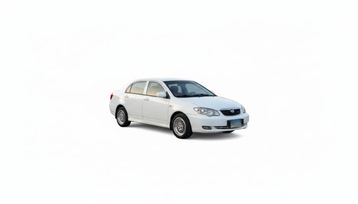 BYD F3 2012 M/T White Manual — Used