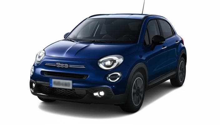 فيات 500 اكس 2026 استندرد أزرق أوتوماتيك — جديدة