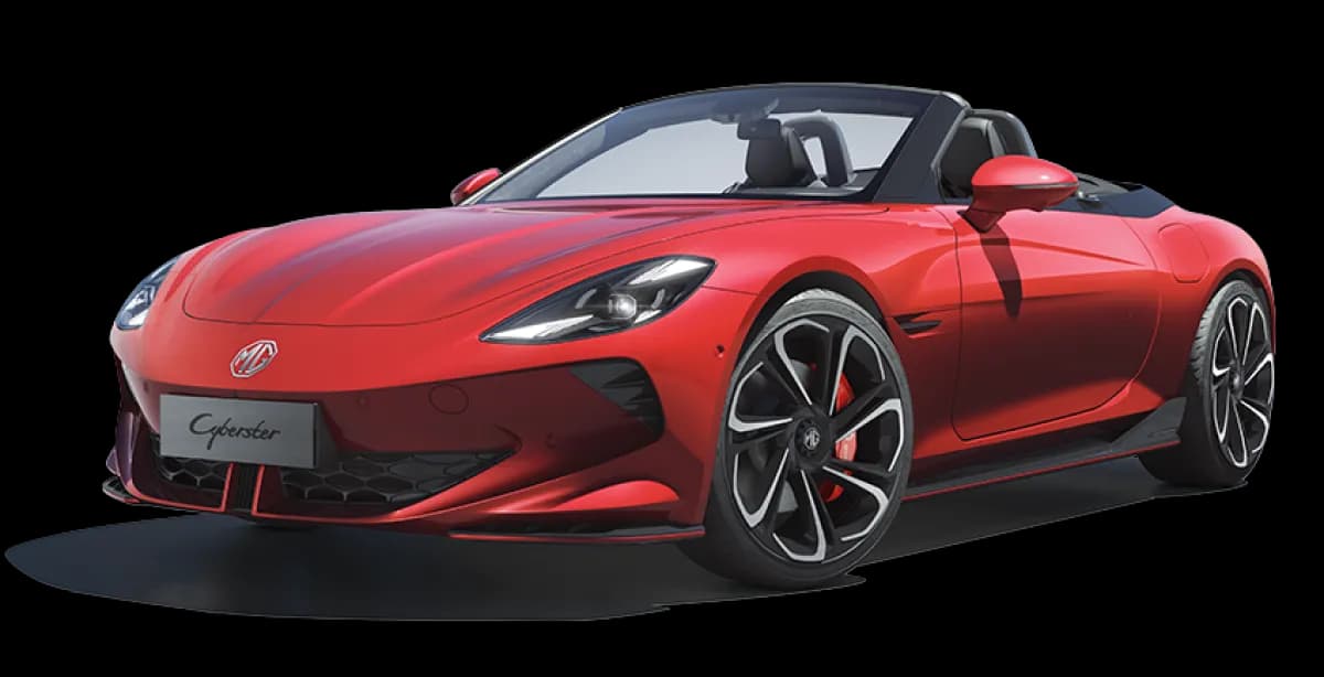 ام جي سيبر ستير 2026 اي في أحمر أوتوماتيك — جديدة