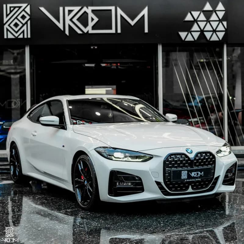 بي ام دبليو 430i 2022 ام سبورت أبيض أوتوماتيك — جديدة