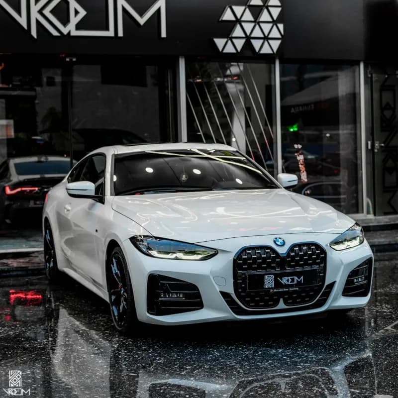 بي ام دبليو 430i 2022 ام سبورت أبيض أوتوماتيك — جديدة