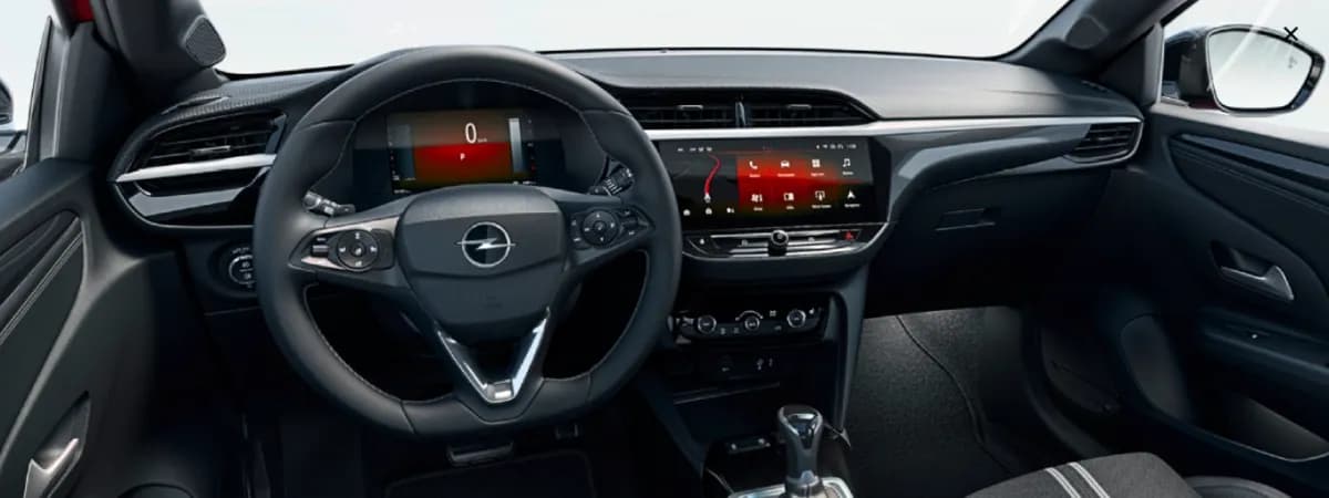 أوبل كورسا 2026 ايلجنس بلس أسود أوتوماتيك — جديدة