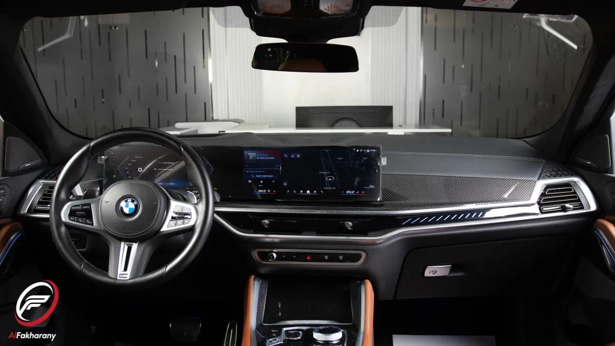 بي ام دبليو X6 2024 ام 60 اي اكس درايف أسود أوتوماتيك — مستعملة