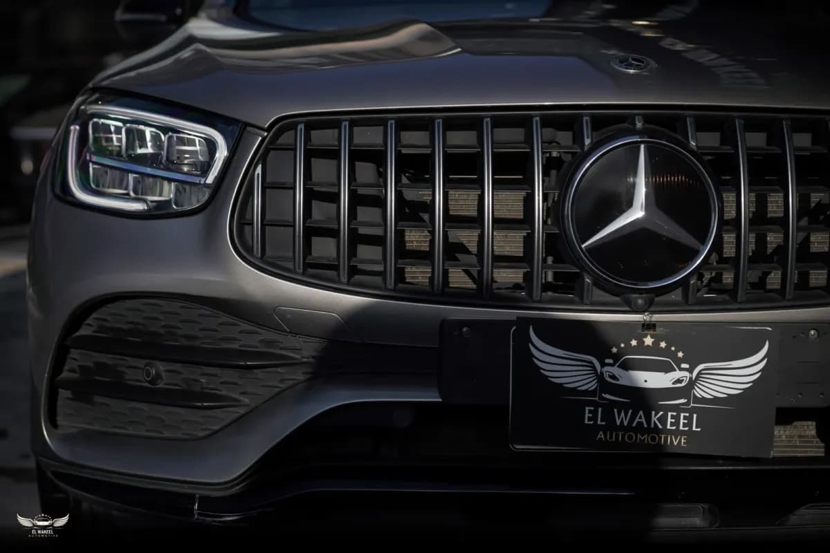 مرسيدس بنز GLC 43 2022 ايه ام جي فضي أوتوماتيك — مستعملة