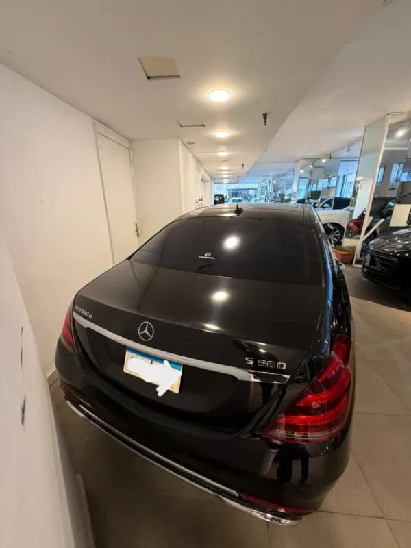 مرسيدس بنز مايباخ S 560 2019 بريميم أسود أوتوماتيك — مستعملة