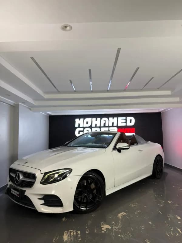 مرسيدس بنز E200 2018 ايه ام جي أبيض أوتوماتيك — مستعملة