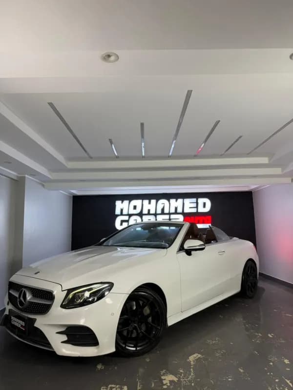 مرسيدس بنز E200 2018 ايه ام جي أبيض أوتوماتيك — مستعملة