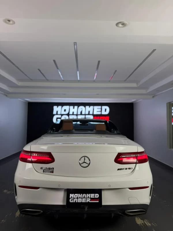 مرسيدس بنز E200 2018 ايه ام جي أبيض أوتوماتيك — مستعملة