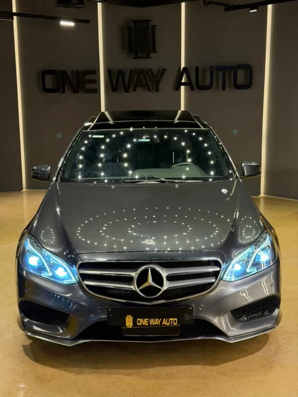 مرسيدس بنز E250 2014 ايه ام جي رمادي أوتوماتيك — مستعملة