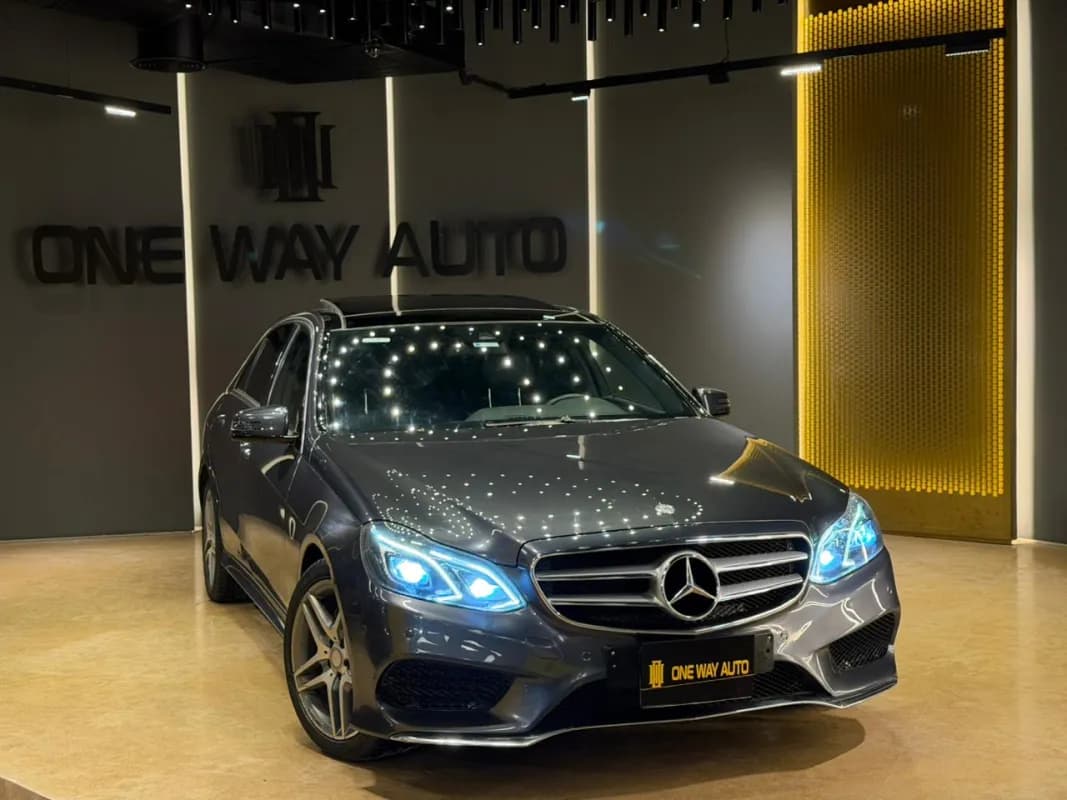 مرسيدس بنز E250 2014 ايه ام جي رمادي أوتوماتيك — مستعملة