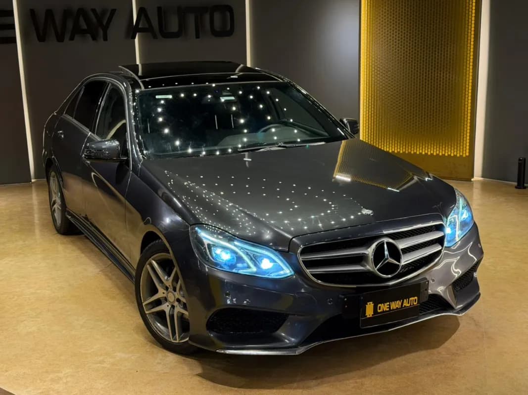 مرسيدس بنز E250 2014 ايه ام جي رمادي أوتوماتيك — مستعملة