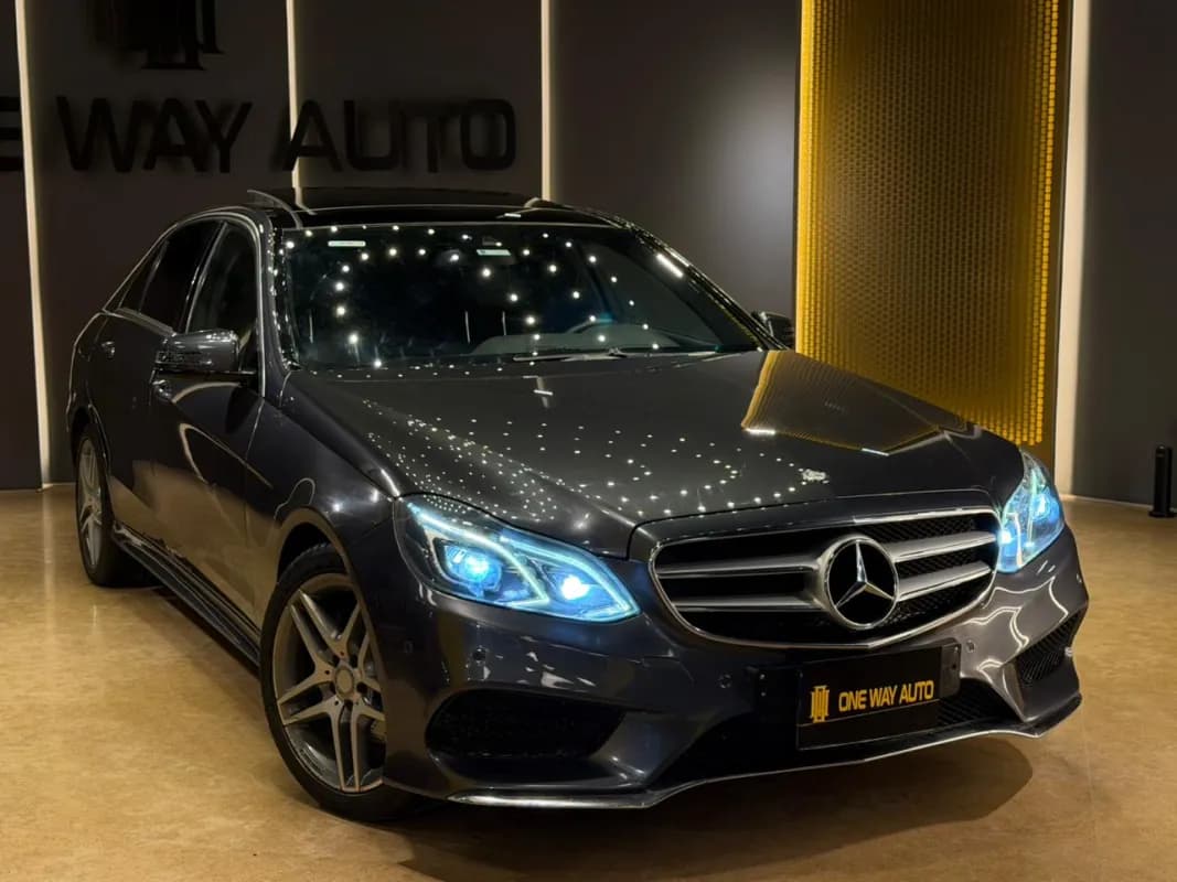 مرسيدس بنز E250 2014 ايه ام جي رمادي أوتوماتيك — مستعملة