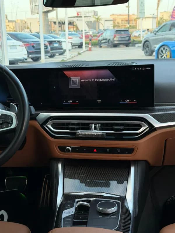 بي ام دبليو 420i 2024 M-Sport أحمر غامق أوتوماتيك — مستعملة