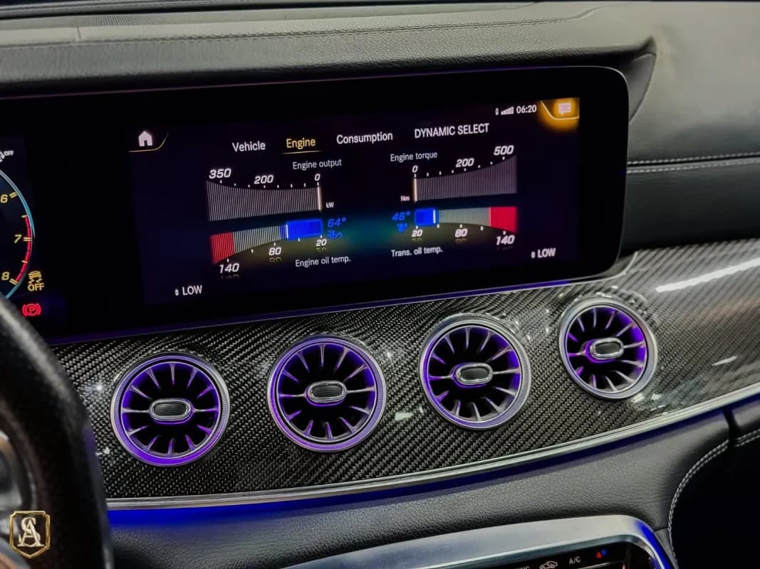 مرسيدس بنز GT53 2021 ايه ام جي أزرق أوتوماتيك — مستعملة