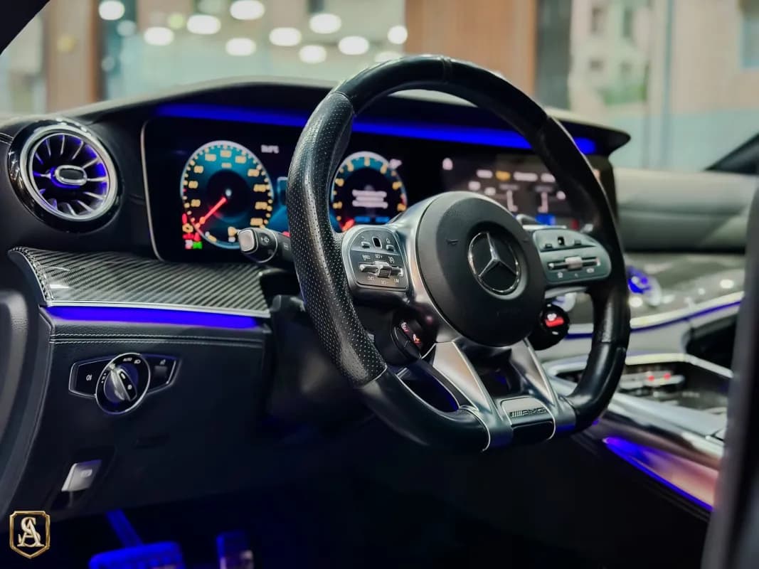 مرسيدس بنز GT53 2021 ايه ام جي أزرق أوتوماتيك — مستعملة