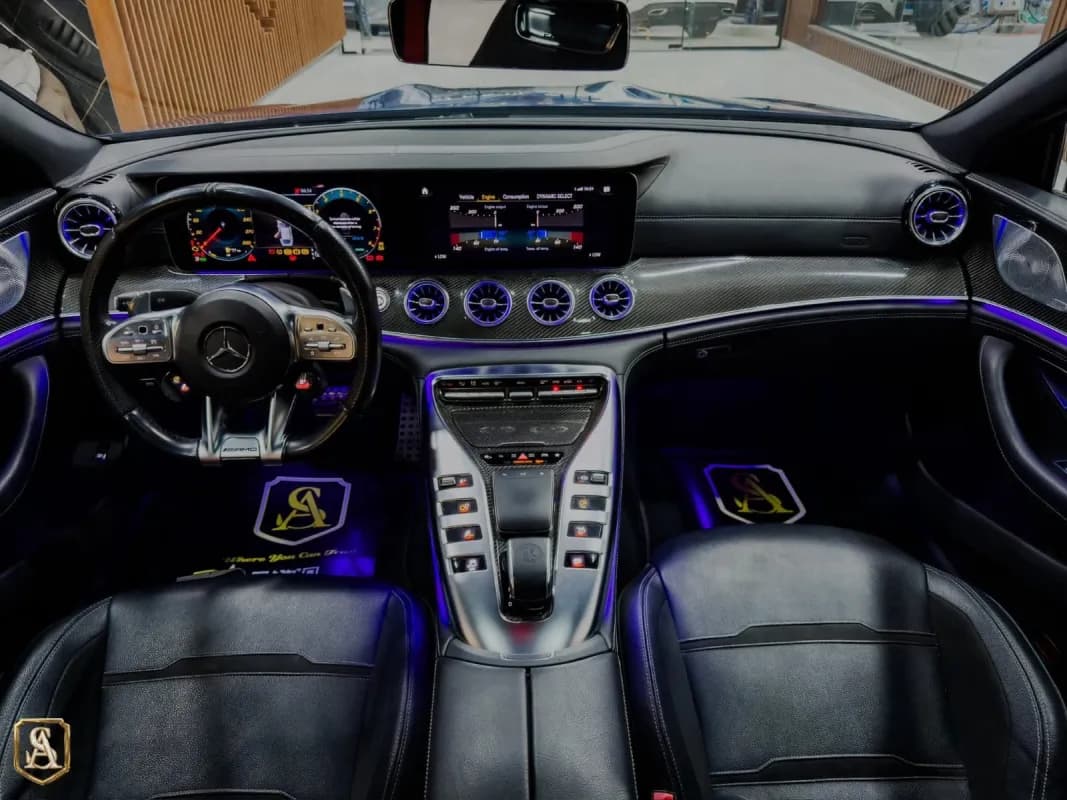 مرسيدس بنز GT53 2021 ايه ام جي أزرق أوتوماتيك — مستعملة