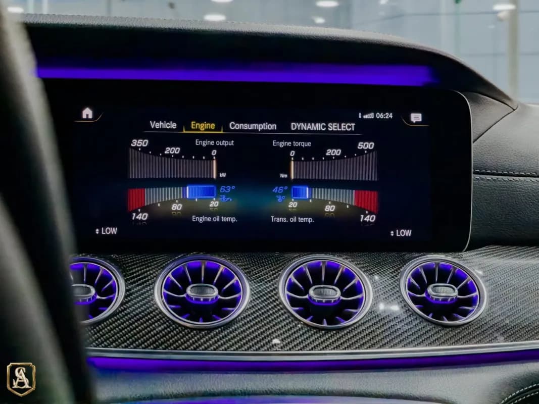مرسيدس بنز GT53 2021 ايه ام جي أزرق أوتوماتيك — مستعملة