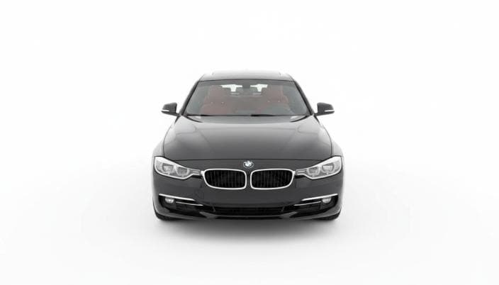 بي ام دبليو 320i 2013 لاكشري أسود أوتوماتيك — مستعملة