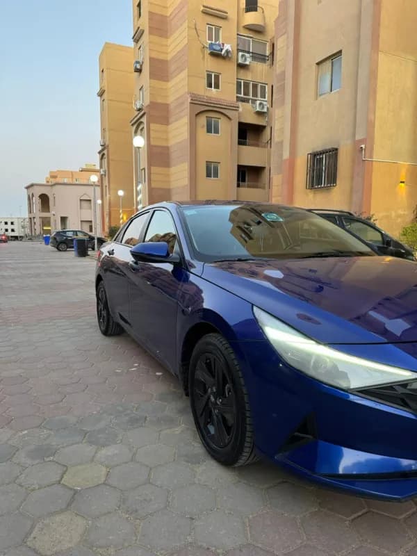 هيونداي النترا CN7 2021 ليميتيد أزرق أوتوماتيك — مستعملة