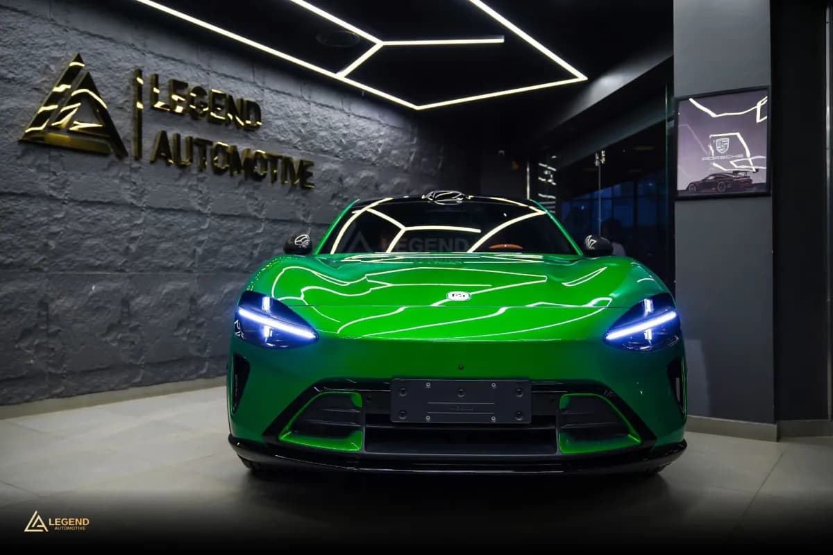شاومي واي يو 7 2025 دول موتور ماكس أخضر أوتوماتيك — جديدة