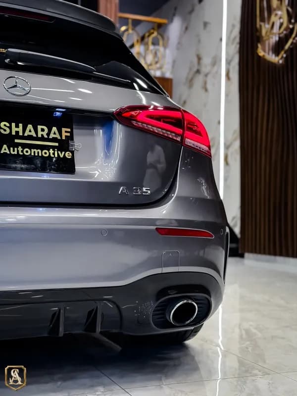 مرسيدس بنز A35 2022 ايه ام جي رمادي قابض مزدوج — مستعملة