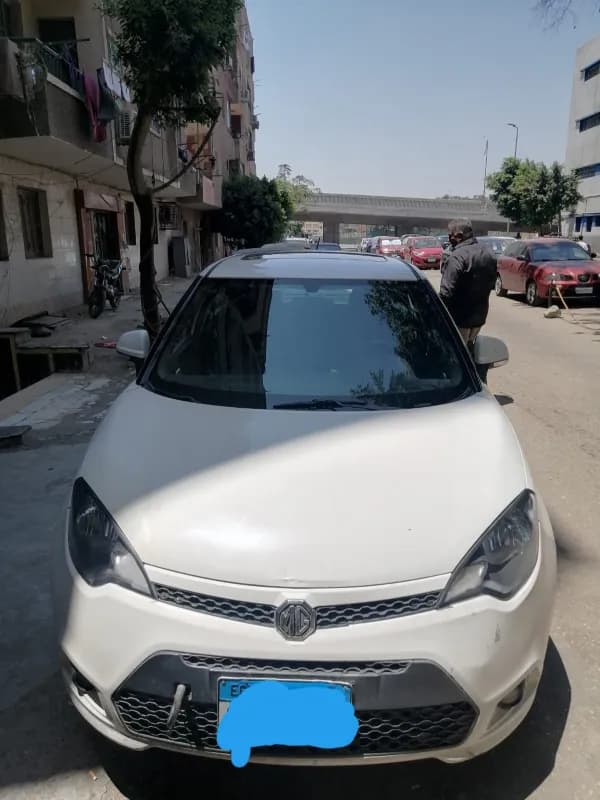 ام جي MG 3 2013 هاي لاين أبيض أوتوماتيك — مستعملة