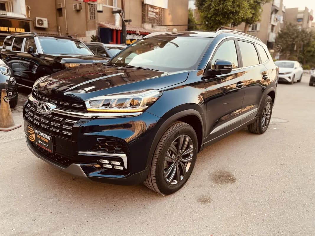 شيري تيجو 8 2026 كومفورت أزرق غامق أوتوماتيك — جديدة