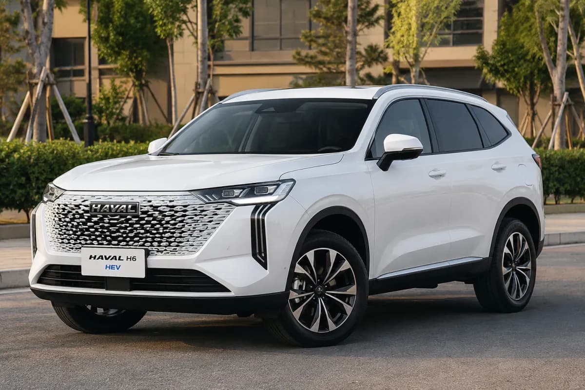 هافال اتش 6 2026 اتش اي في أبيض أوتوماتيك — جديدة