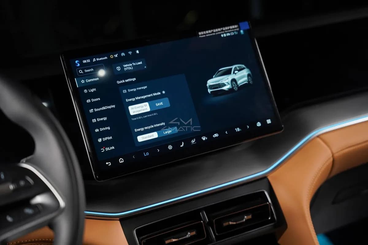 بي واي دي سونج ال 2025 دي ام اي رمادي أوتوماتيك — جديدة