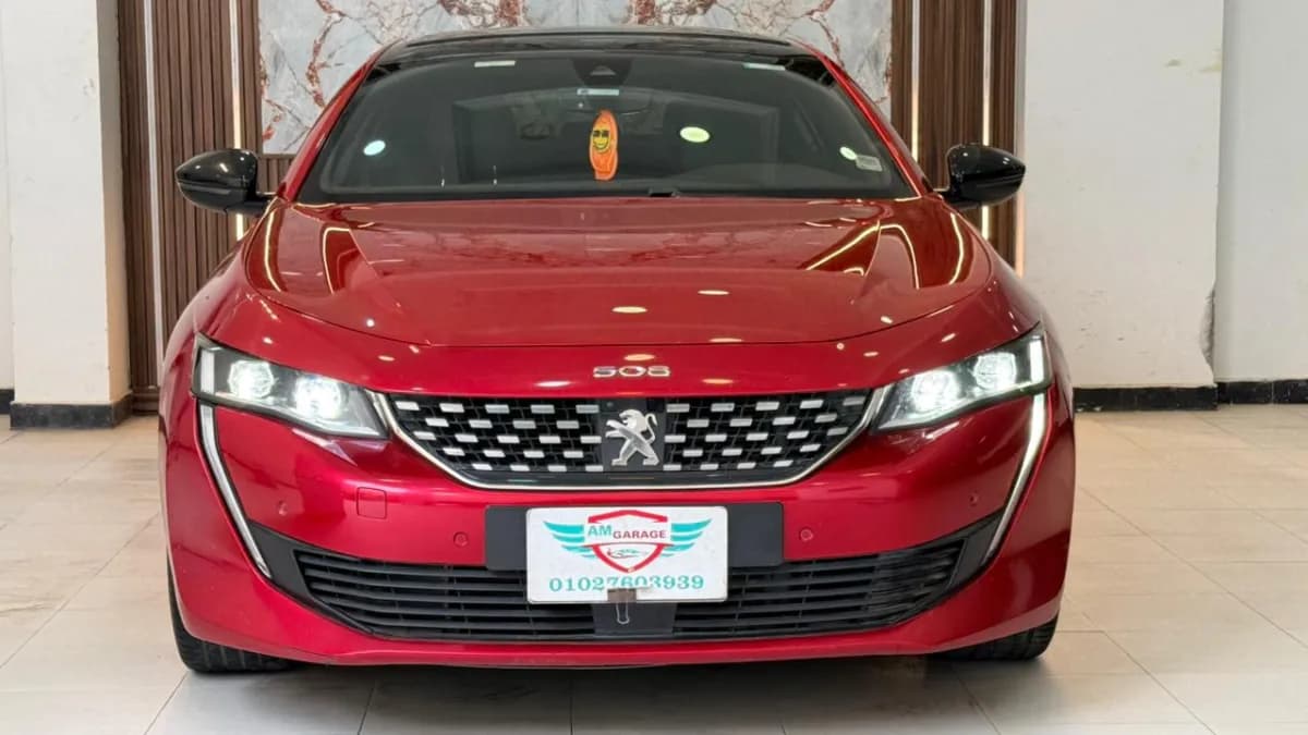 بيجو 508 2020 جي تي ماكس أحمر أوتوماتيك — مستعملة