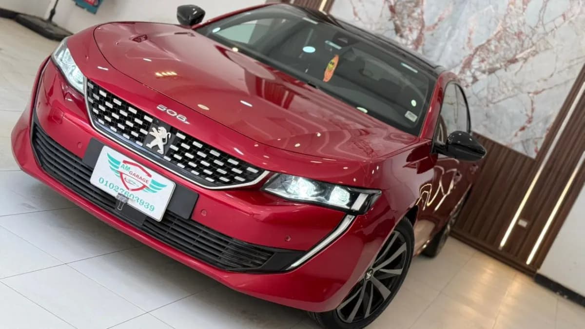 بيجو 508 2020 جي تي ماكس أحمر أوتوماتيك — مستعملة