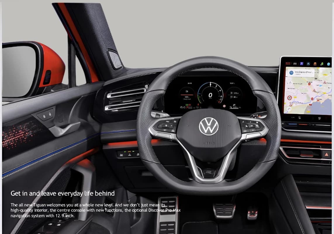 Volkswagen Tiguan 2025 R line Black Automatic — New